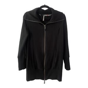 Blue Canoe Organic black zip up cardigan